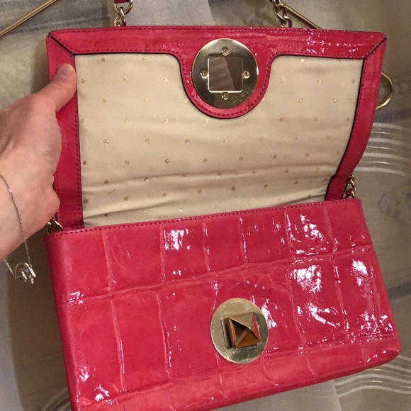 $53 firm NWOT new pink kate spade purse stunning reg $395 - Picture 4 of 11